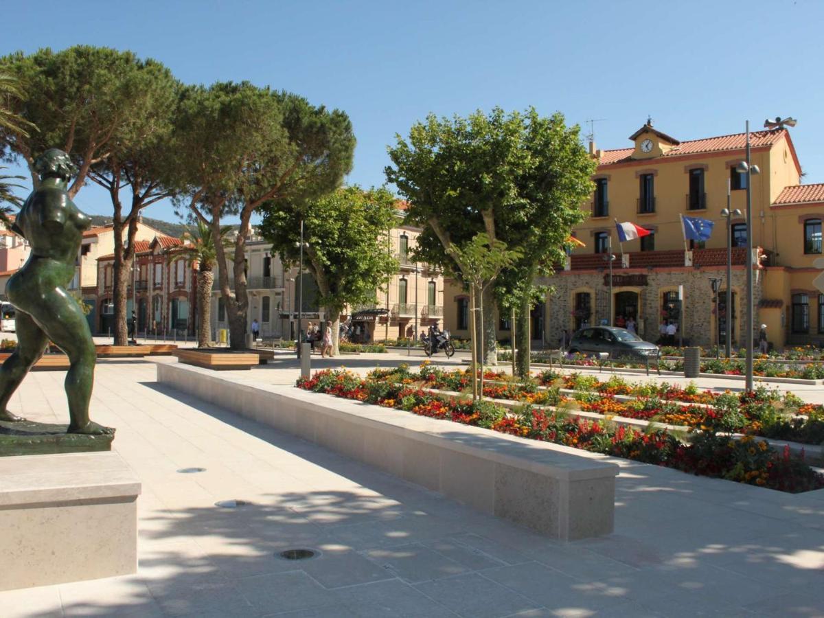 Appart T1 A 250M Plage, Clim, Wifi, Parking, Centre Banyuls - Fr-1-225C-75 Bagian luar foto